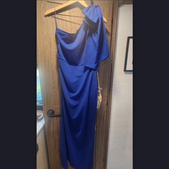 NWT PRETTYGARDEN Women's Summer One Shoulder Long Formal Dress - Picture 4 of 4